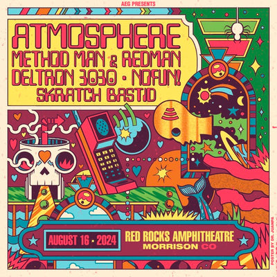 Atmosphere Headlines Red Rocks! - Friday, August 16th!
